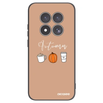 Picasee silikonski črni ovitek za Xiaomi Redmi Note 15 Pro 4G - Autumn