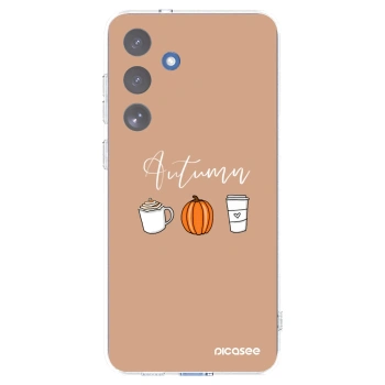Picasee silikonski prozorni ovitek za Samsung Galaxy S25 FE 5G - Autumn