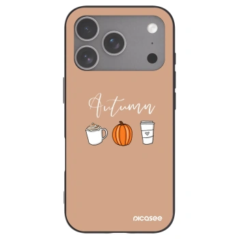 Picasee silikonski črni ovitek za Apple iPhone 18 Pro - Autumn