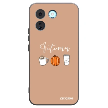 Picasee silikonski črni ovitek za Xiaomi Redmi Note 17 Pro MAX 5G - Autumn