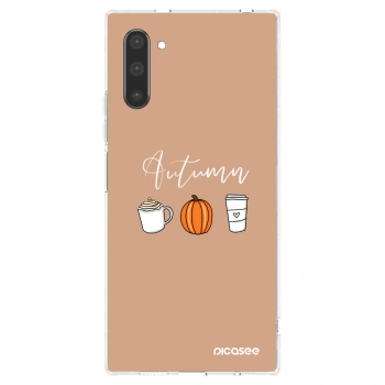 Picasee silikonski prozorni ovitek za Samsung Galaxy Note 10 N970F - Autumn