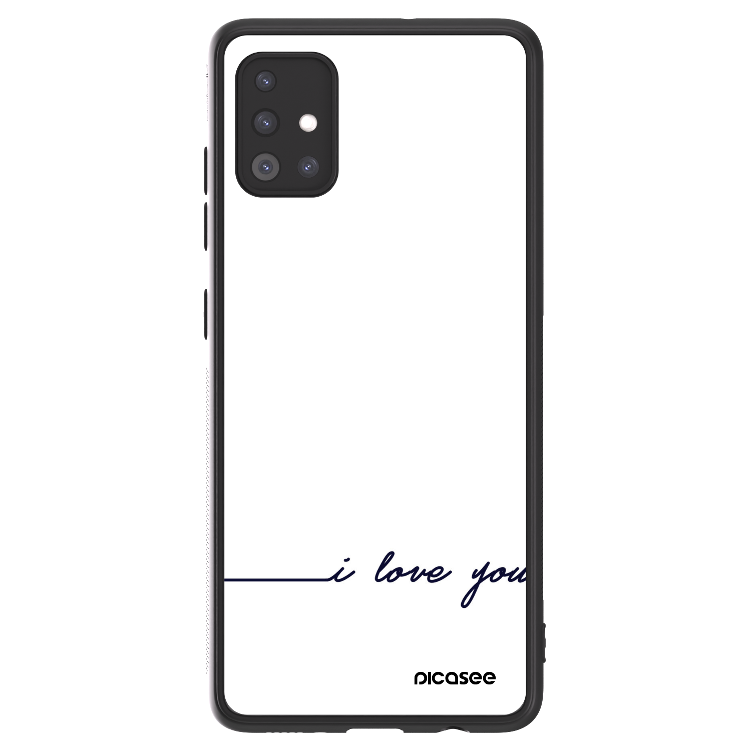 Picasee ULTIMATE CASE za Samsung Galaxy A51 A515F - I love you