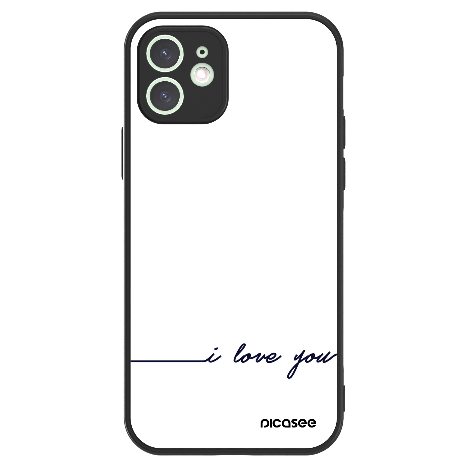 Picasee ULTIMATE CASE MagSafe za Apple iPhone 12 - I love you