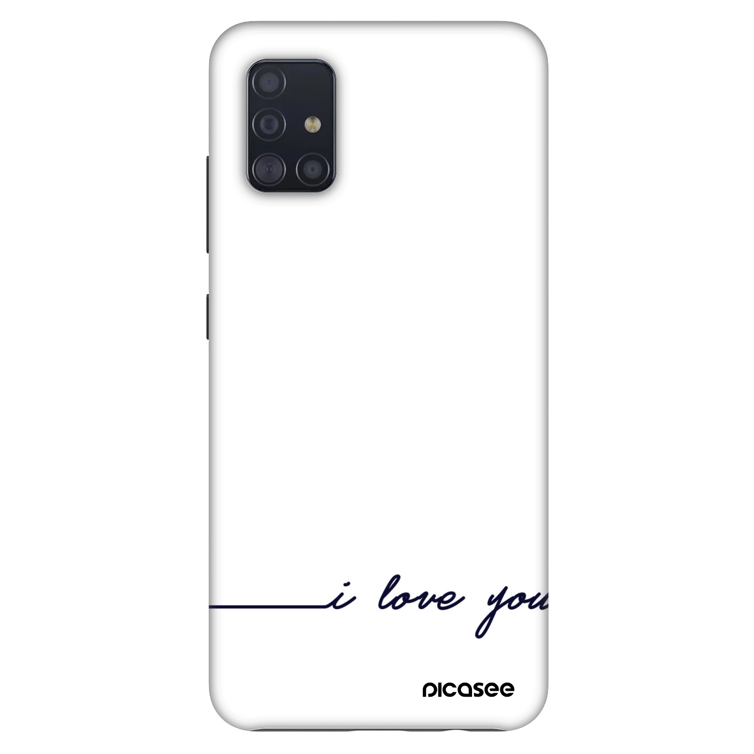 Picasee Fashion Case za Samsung Galaxy A51 A515F - I love you