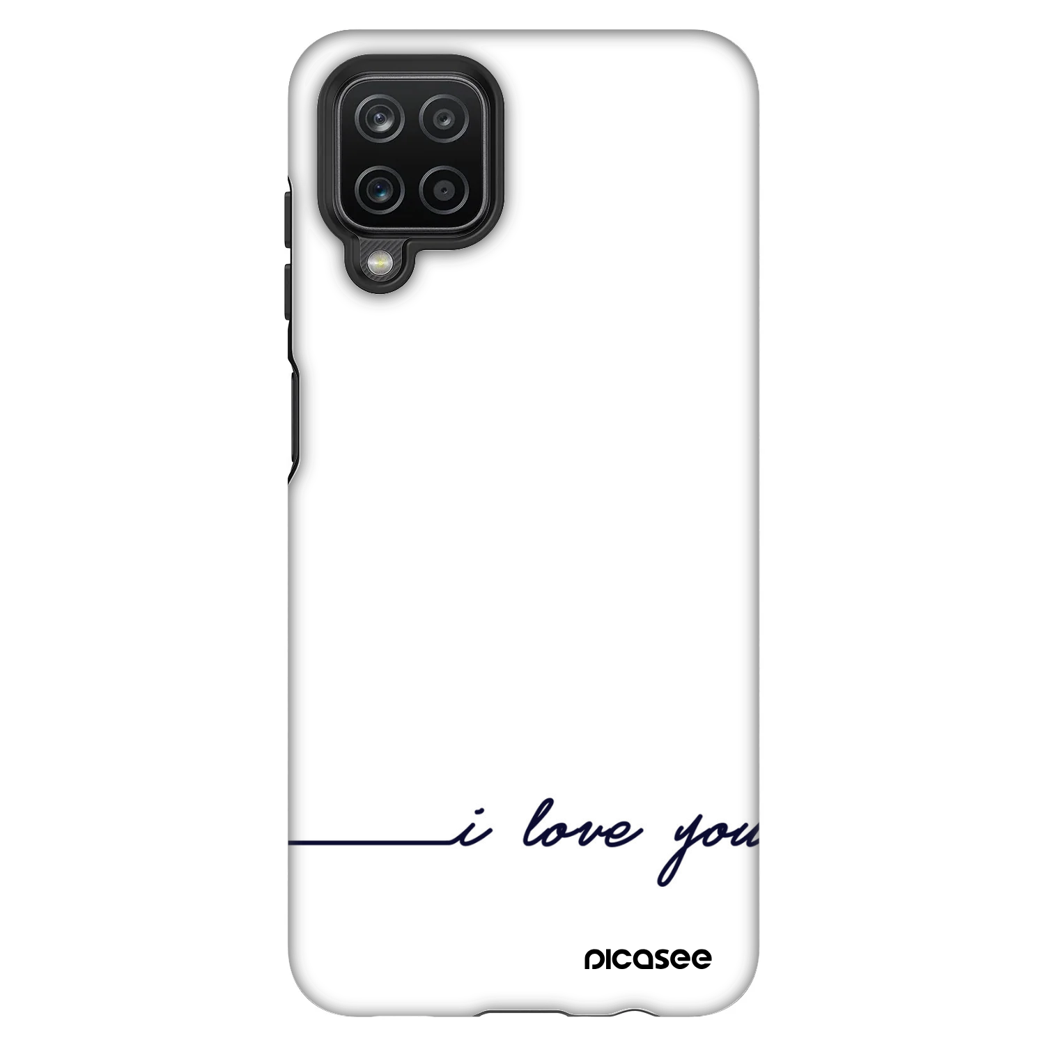 Picasee Fashion Case za Samsung Galaxy A12 A125F - I love you