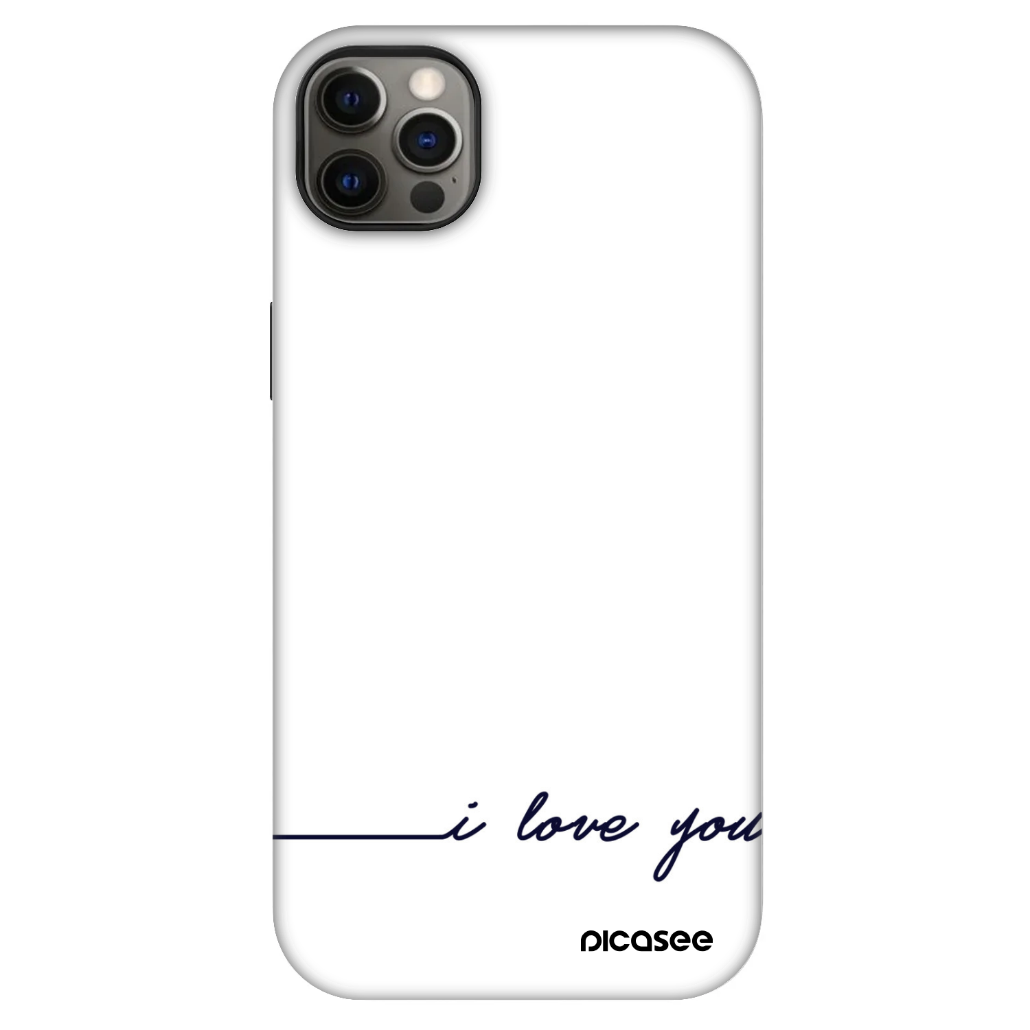 Picasee Fashion Case MagSafe za Apple iPhone 12 Pro Max - I love you