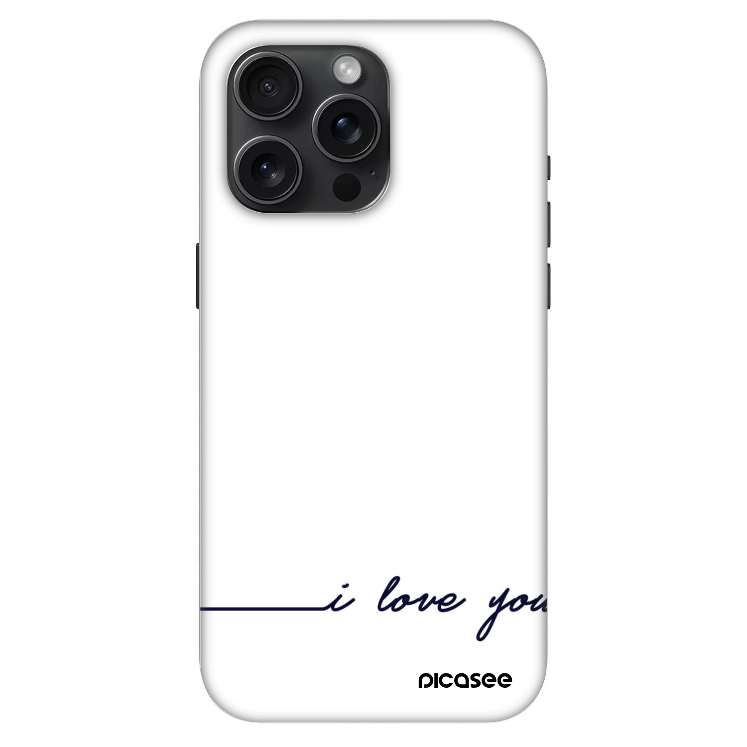Picasee Fashion Case MagSafe za Apple iPhone 15 Pro Max - I love you