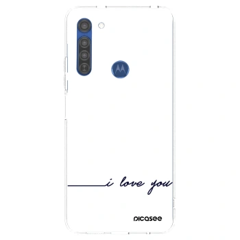 Ovitek za Motorola Moto G8 - I love you