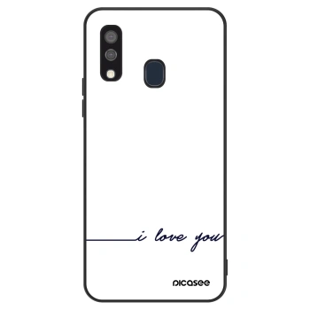 Ovitek za Samsung Galaxy A40 A405F - I love you