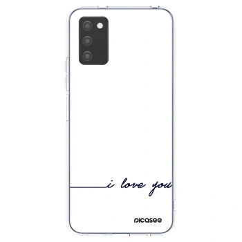 Ovitek za Samsung Galaxy A03s A037G - I love you