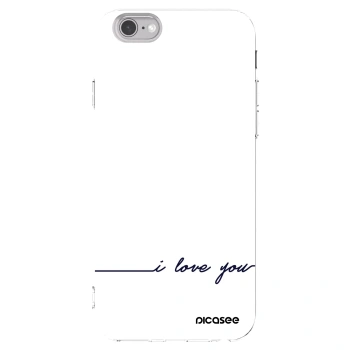 Picasee silikonski prozorni ovitek za Apple iPhone 6/6S - I love you