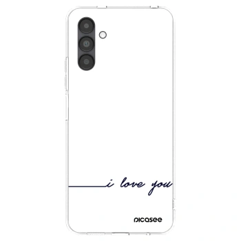 Picasee silikonski prozorni ovitek za Samsung Galaxy A04s A047F - I love you