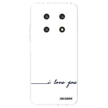 Picasee silikonski prozorni ovitek za Honor Magic4 Lite 5G - I love you
