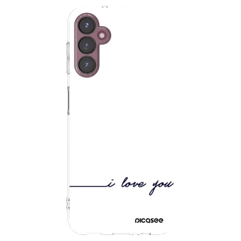 Picasee silikonski prozorni ovitek za Samsung Galaxy A05s A057G - I love you