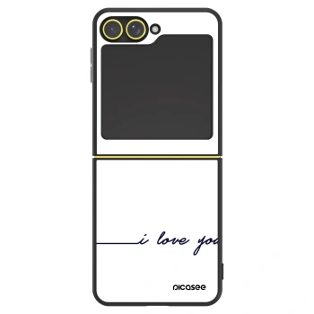 Ovitek za Samsung Galaxy Z Flip6 5G - I love you