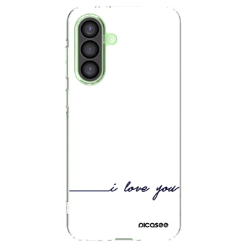 Picasee silikonski prozorni ovitek za Samsung Galaxy A26 5G A266B - I love you