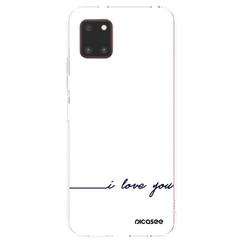 Picasee silikonski prozorni ovitek za Samsung Galaxy Note 10 Lite N770F - I love you