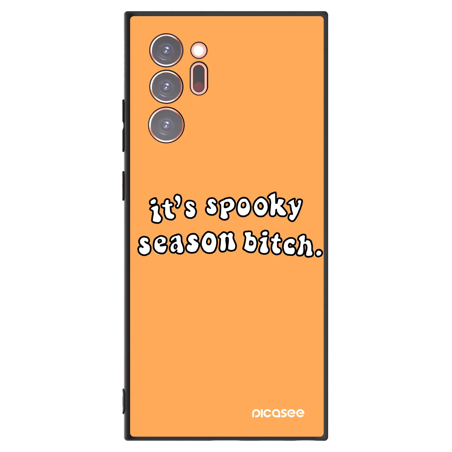 Picasee silikonski črni ovitek za Samsung Galaxy Note 20 Ultra - Spooky season