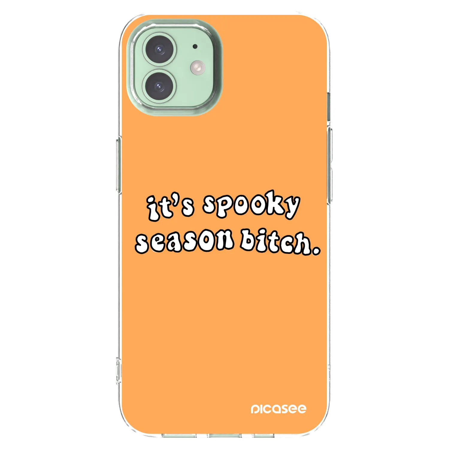 Picasee silikonski prozorni ovitek za Apple iPhone 12 - Spooky season