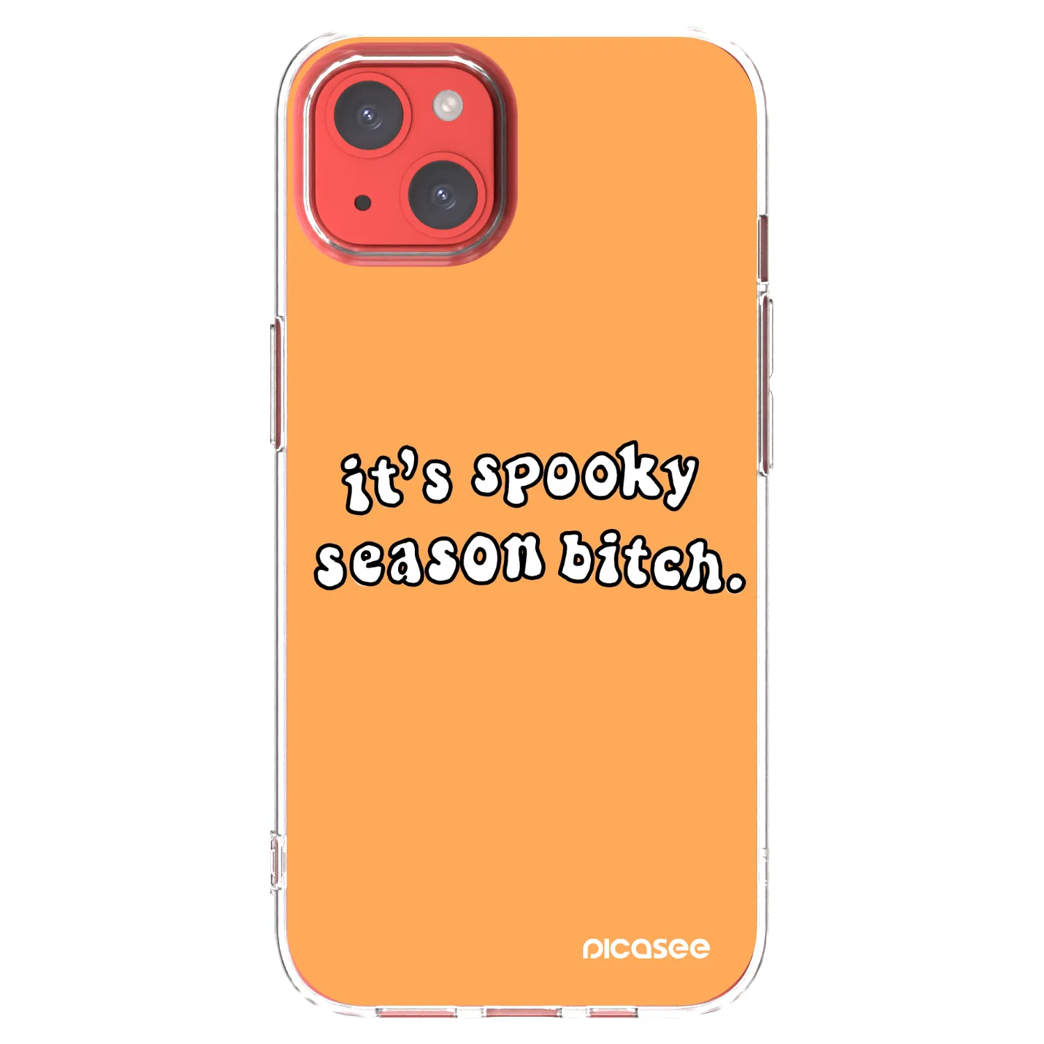 Picasee silikonski prozorni ovitek za Apple iPhone 13 - Spooky season