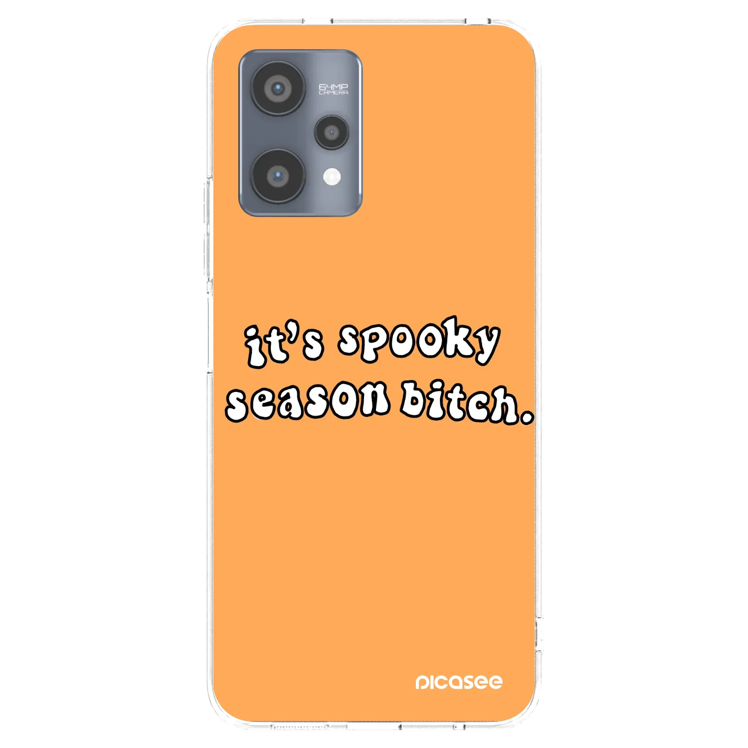 Picasee silikonski prozorni ovitek za Realme 9 Pro 5G - Spooky season