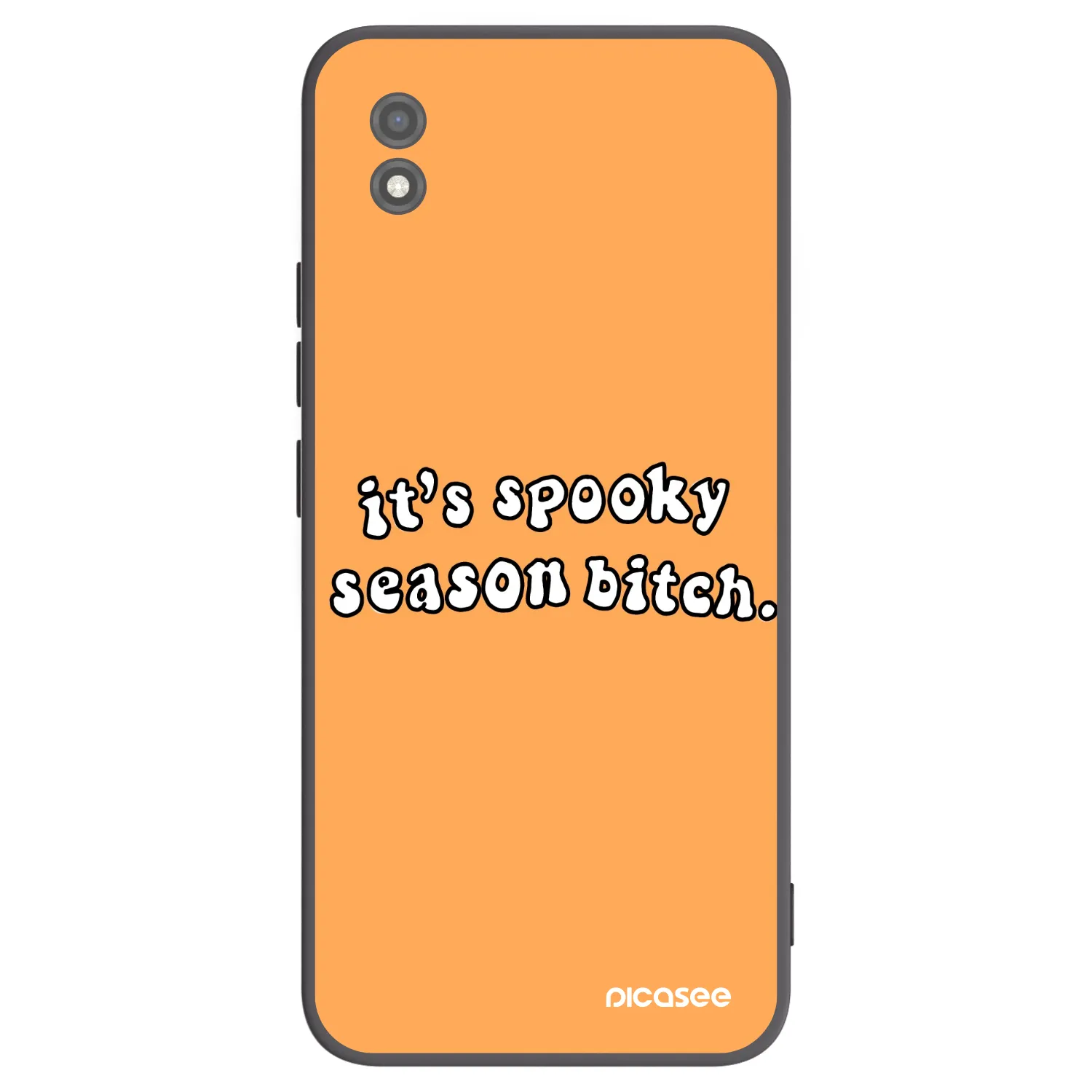Picasee silikonski črni ovitek za Realme C11 (2021) - Spooky season