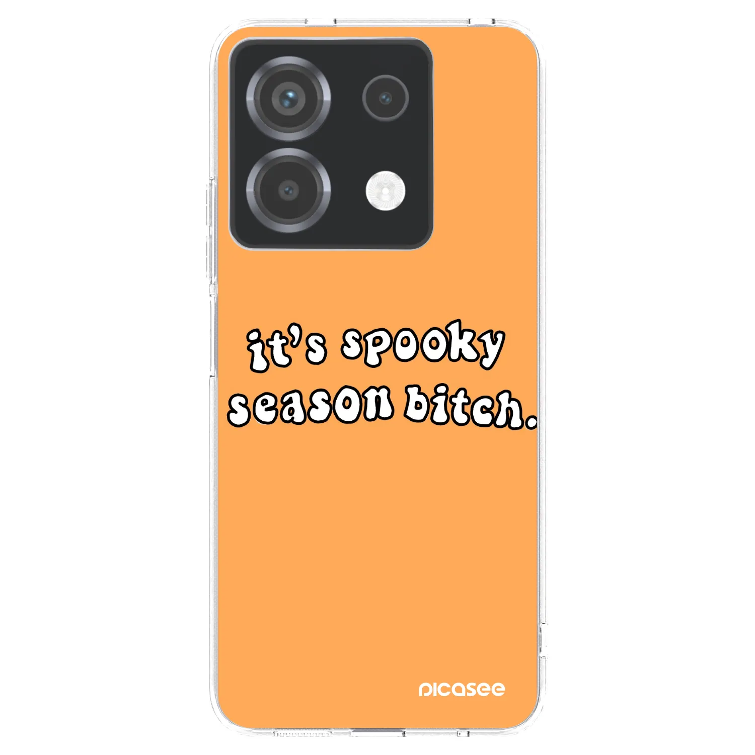Picasee silikonski prozorni ovitek za Xiaomi Poco X6 - Spooky season