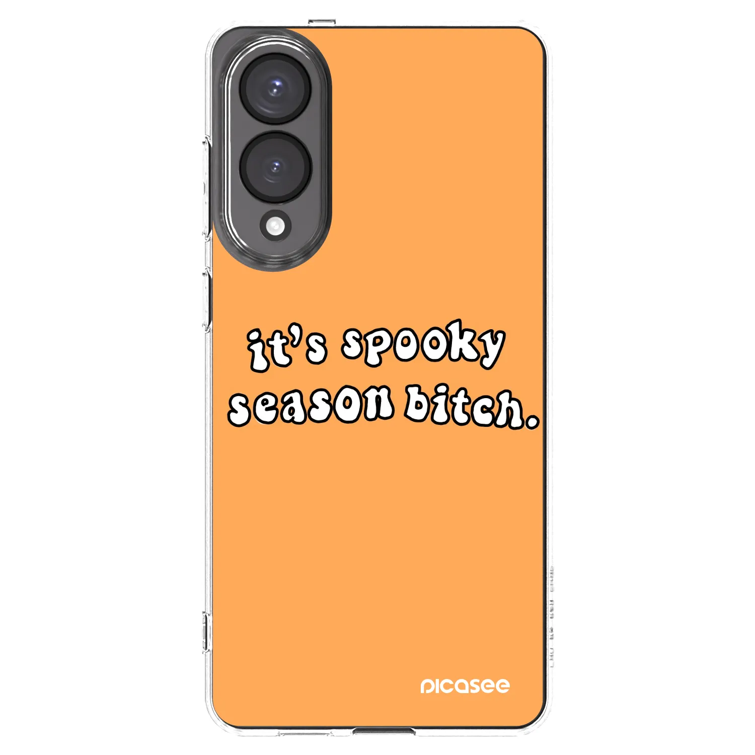 Picasee silikonski prozorni ovitek za Samsung Galaxy S25 Edge 5G - Spooky season
