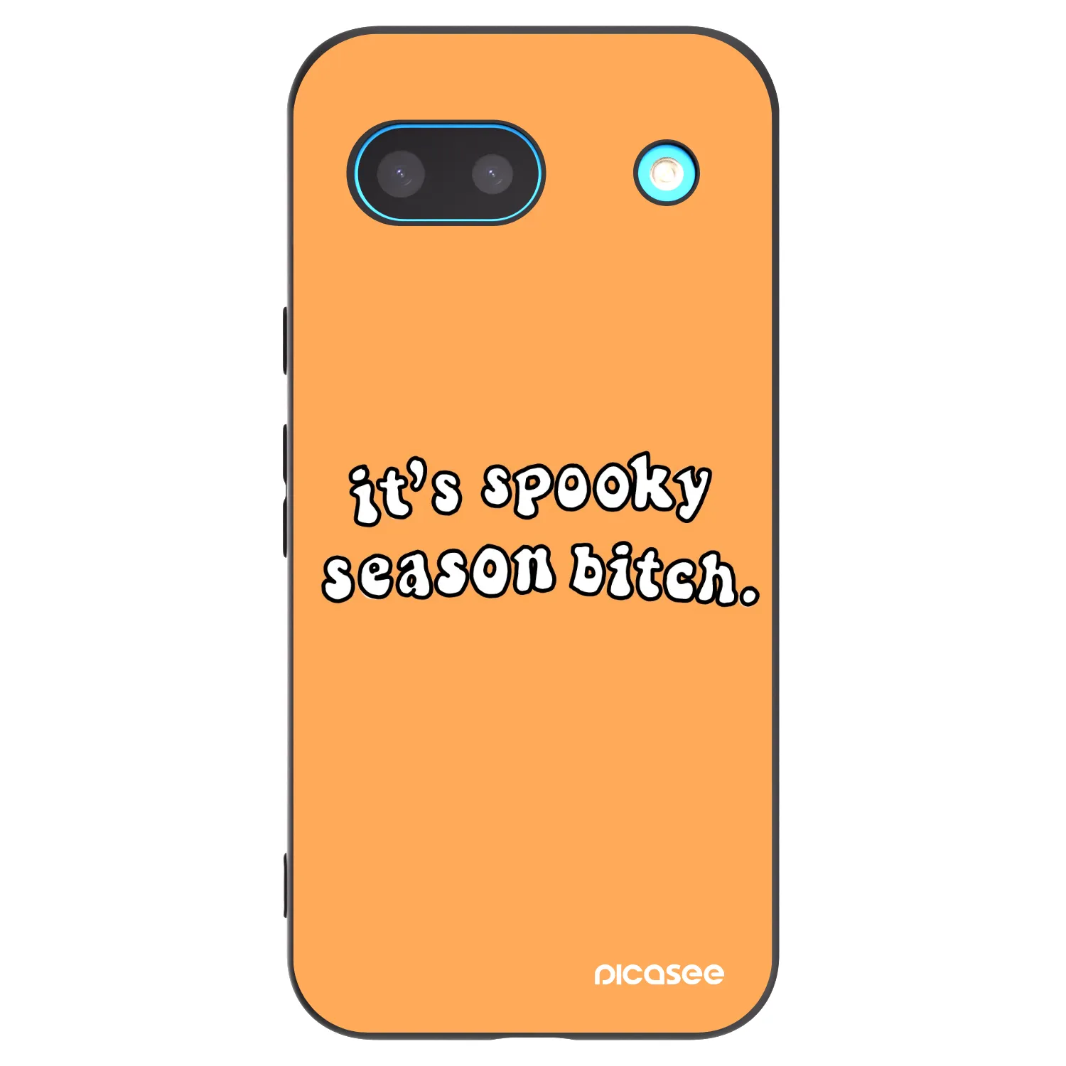 Picasee silikonski črni ovitek za Google Pixel 8 - Spooky season