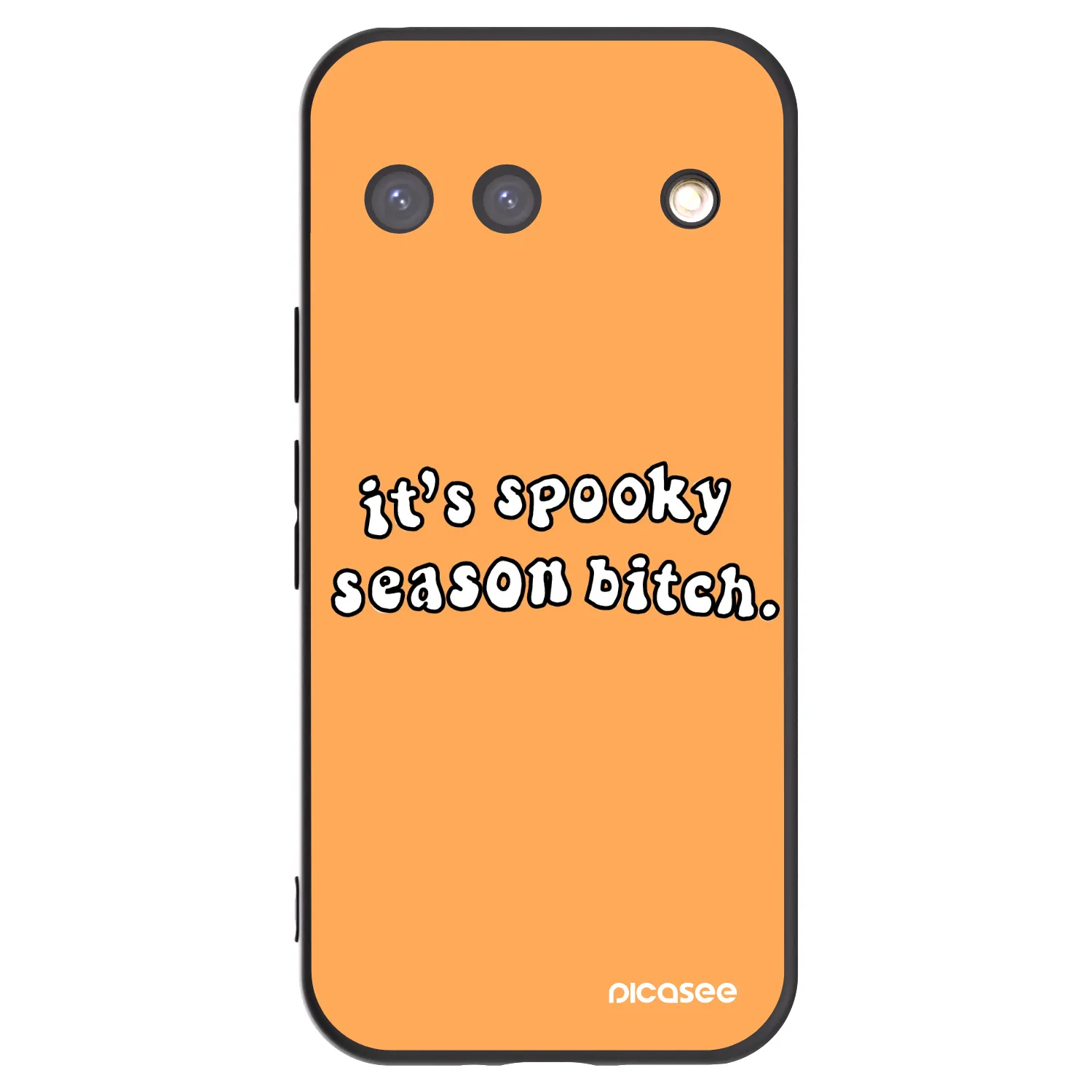 Picasee silikonski črni ovitek za Google Pixel 9 - Spooky season