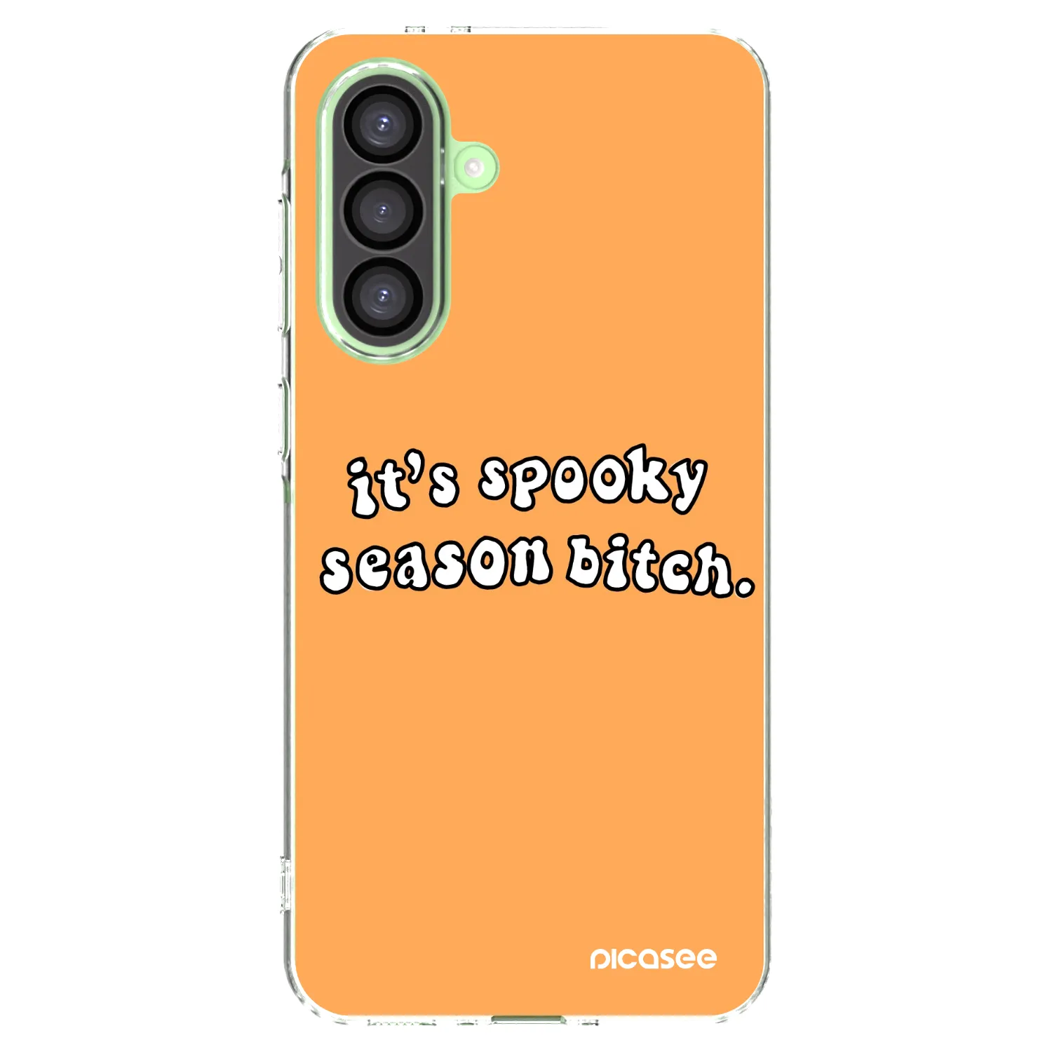 Picasee silikonski prozorni ovitek za Samsung Galaxy A26 5G A266B - Spooky season