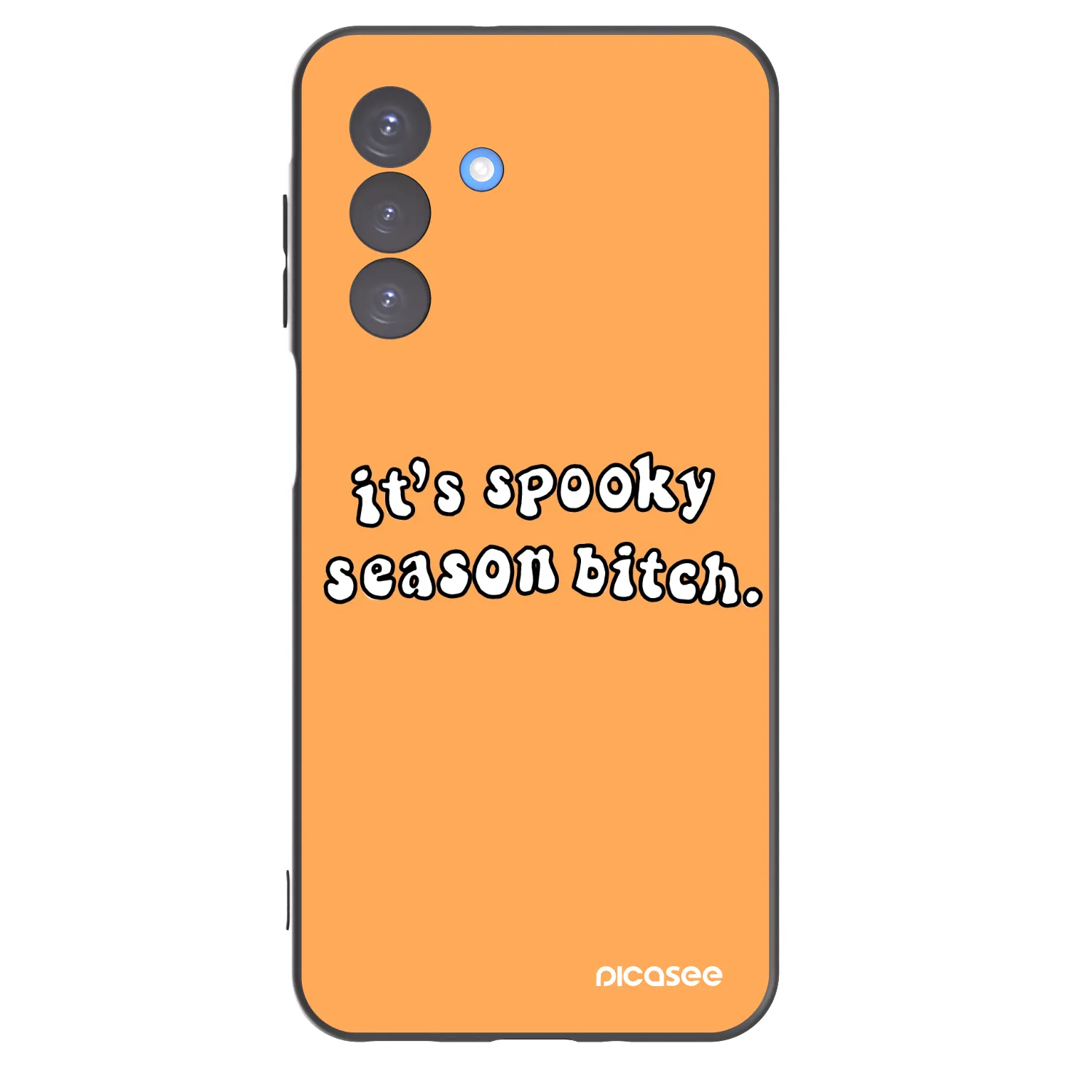 Picasee silikonski črni ovitek za Samsung Galaxy A17 5G - Spooky season