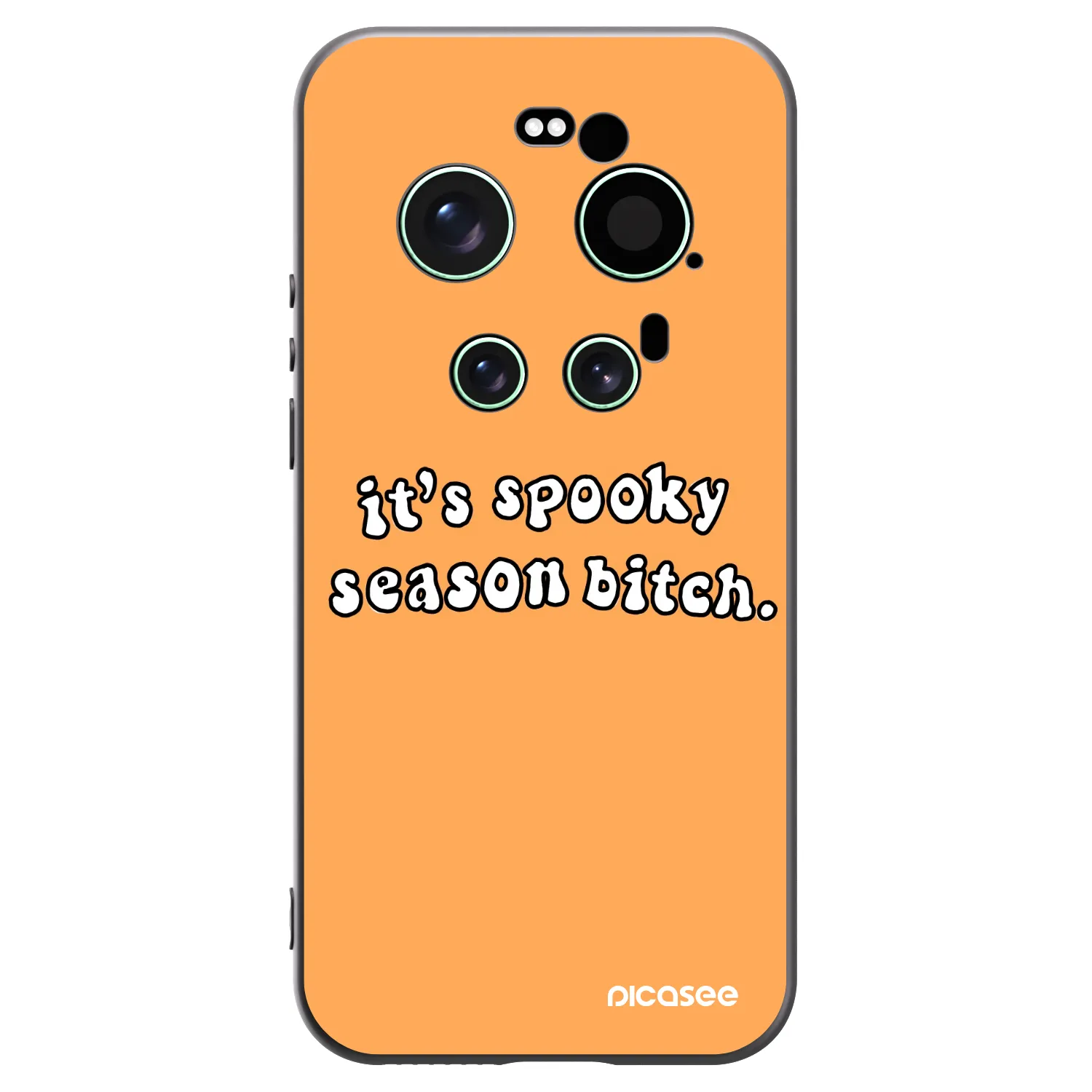 Picasee silikonski črni ovitek za Xiaomi 17 Ultra - Spooky season