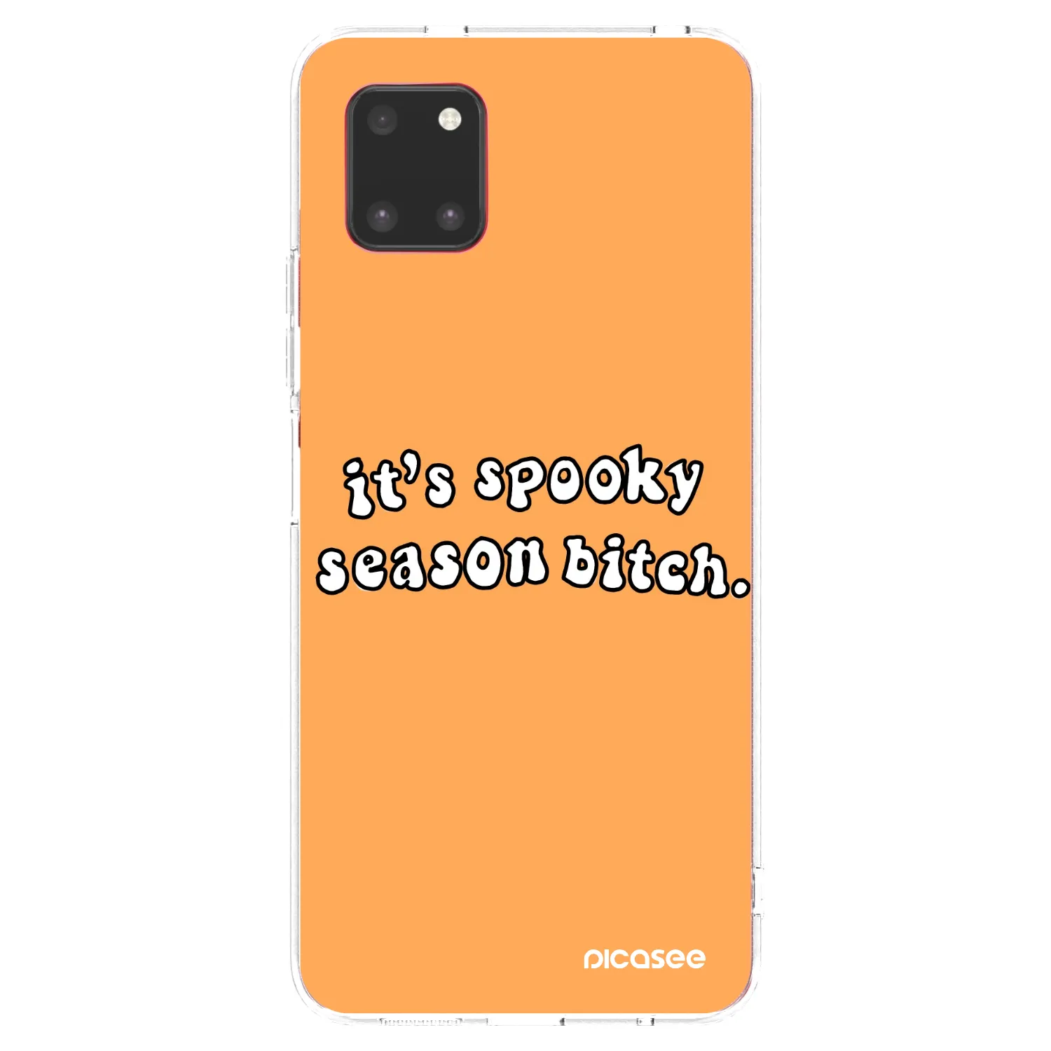 Picasee silikonski prozorni ovitek za Samsung Galaxy Note 10 Lite N770F - Spooky season