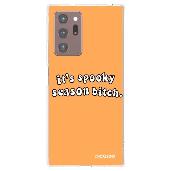 Picasee silikonski prozorni ovitek za Samsung Galaxy Note 20 Ultra - Spooky season