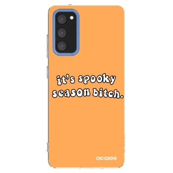 Picasee silikonski prozorni ovitek za Samsung Galaxy S20 FE - Spooky season