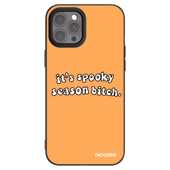 Picasee silikonski črni ovitek za Apple iPhone 12 Pro Max - Spooky season