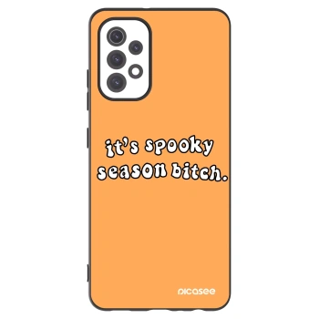 Picasee silikonski črni ovitek za Samsung Galaxy A32 5G A326B - Spooky season
