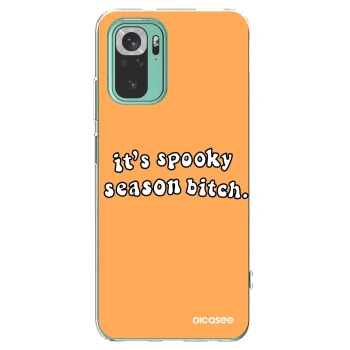 Picasee silikonski prozorni ovitek za Xiaomi Redmi Note 10 Pro - Spooky season