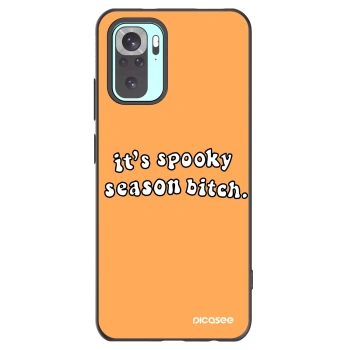 Picasee silikonski črni ovitek za Xiaomi Redmi Note 10 Pro - Spooky season