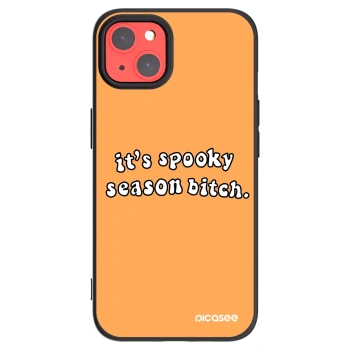 Picasee silikonski črni ovitek za Apple iPhone 13 - Spooky season