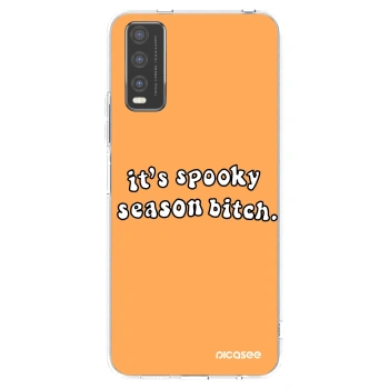 Picasee silikonski prozorni ovitek za Vivo Y20s - Spooky season