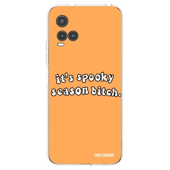 Picasee silikonski prozorni ovitek za Vivo Y33s - Spooky season