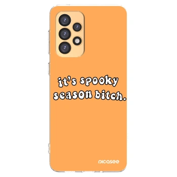 Picasee silikonski prozorni ovitek za Samsung Galaxy A33 5G A336 - Spooky season