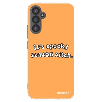 Picasee silikonski prozorni ovitek za Samsung Galaxy A34 5G A346B - Spooky season