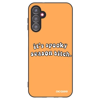 Picasee silikonski črni ovitek za Samsung Galaxy A14 5G A146P - Spooky season