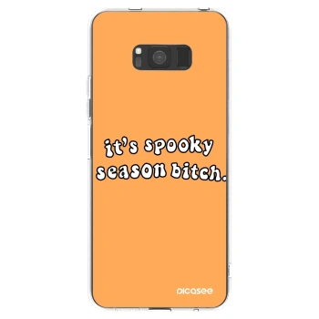 Picasee silikonski prozorni ovitek za Samsung Galaxy S8 G950F - Spooky season