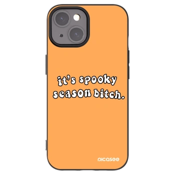 Picasee silikonski črni ovitek za Apple iPhone 15 - Spooky season