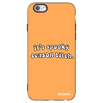 Picasee silikonski črni ovitek za Apple iPhone 6/6S - Spooky season