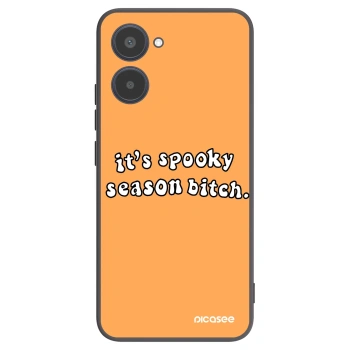 Picasee silikonski črni ovitek za Realme 10 4G - Spooky season